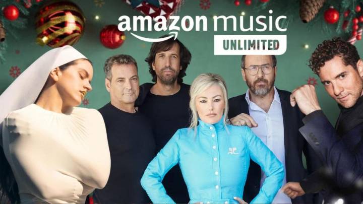 Amazon Music te trae gratis los álbumes que más sonarán esta Navidad: Rosalía, Bisbal, La Oreja de Van Gogh...