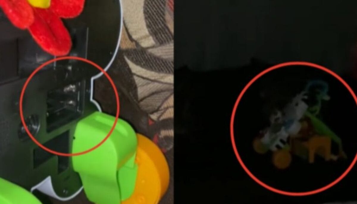 Captan a juguete moviéndose solo en plena madrugada: “No tiene pilas, wey” (VIDEO)