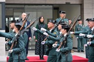 Imágenes | Así ha sido la toma de  posesión de los nuevos jefes de la Guardia Civil en Aragón y Zaragoza