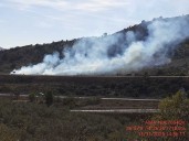 Controlado el incendio declarado en Antequera próximo a la A