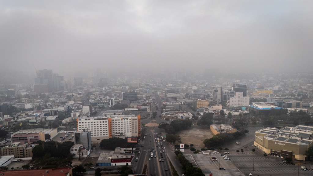 Miércoles nublado y fresco, Tijuana se va preparando para la lluvia