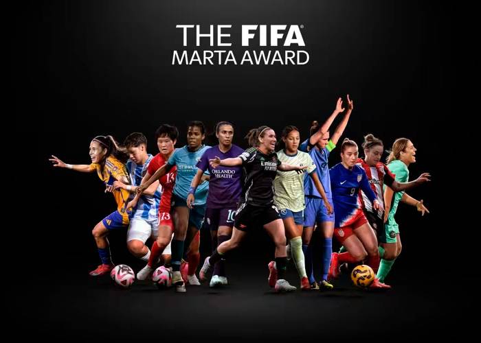 Las nominadas al Premio Marta al mejor gol en el fútbol femenino