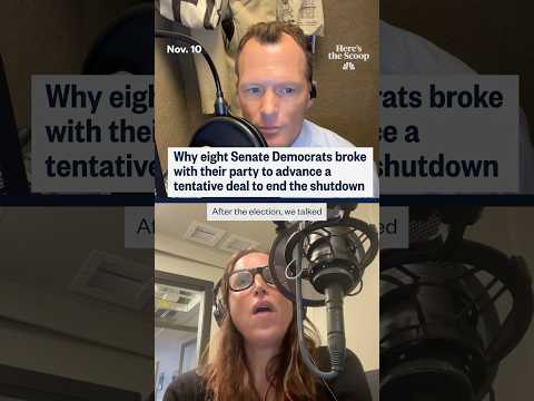 Why eight Senate Democrats broke with their party to advance a tentative deal to end the shutdown