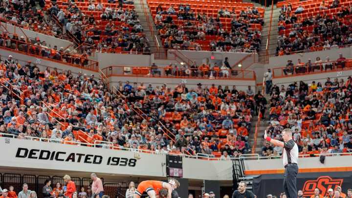 OSU wrestling gets special performances from freshmen to beat Stanford