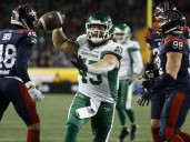 Roughriders beat Alouettes 25-17 to win Grey Cup