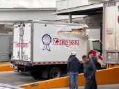 Roban camión repartidor de leche y tras persecución lo recuperan; hay un detenido