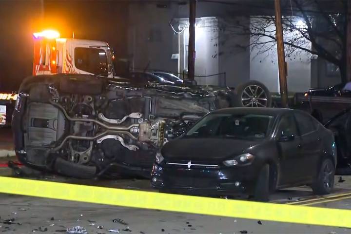 9 Injured in 5-Vehicle Crash After Driver Flees Pennsylvania Traffic Stop