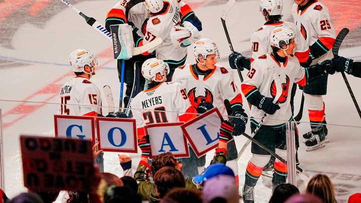 Firebirds get overtime win against San Diego in overtime at Acrisure