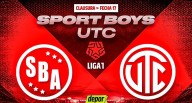 Sport Boys vs. UTC EN VIVO vía GOLPERU y Movistar Play por Torneo Clausura 2025
