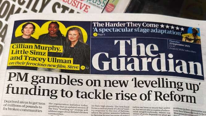 The Archbishop of Canterbury on… The Guardian: wake up and smell the middle