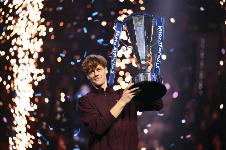 Así quedó la tabla histórica de campeones del ATP Finals, tras el título de Jannik Sinner