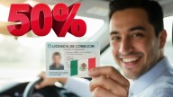 Licencia de conducir con 50% de descuento en noviembre de 2025; ¿en dónde aplica?