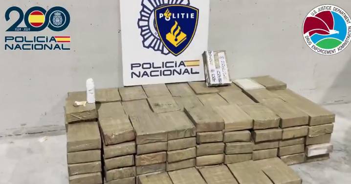 Desmantelan en España “oficina” del CJNG: 20 detenidos y 1.5 toneladas de droga asegurada