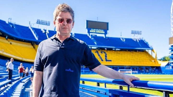Furor por la visita de Noel Gallagher a la Bombonera: fotos y videos del líder de Oasis en La Boca