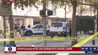 Car rams crowd killing 4, inuring 11 in Tampa