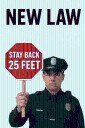 STOP: Major Co. Sheriff's Office reminds citizens of new law coming within 25 feet of law enforcement
