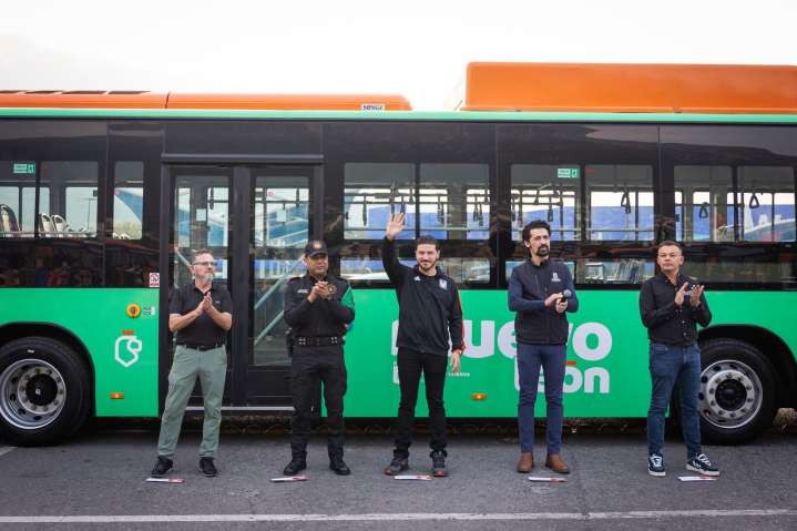 NL, único estado en renovar al 100% su transporte público: Samuel