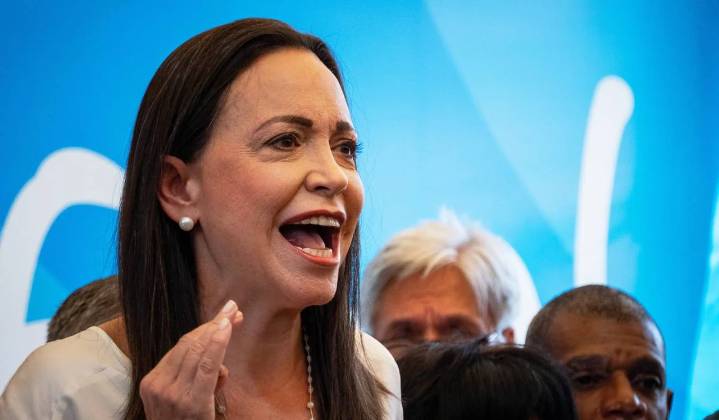 María Corina Machado en el Congreso Mundial de la Libertad: «El cambio es inevitable, los venezolanos no se rinden»