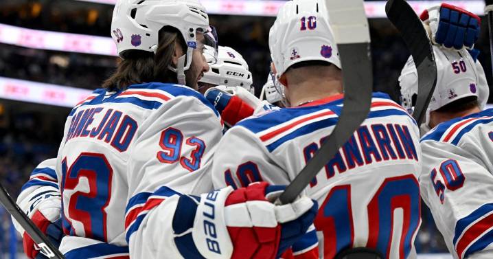 Cuylle, Trocheck score two each as Rangers beat Lightning 7