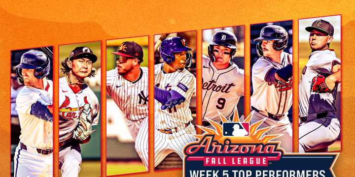 Arizona Fall League top performers Week 5 2025