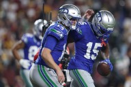 Seahawks-Commanders takeaways: Sam Darnold throws 4 touchdown passes, Jayden Daniels hurt