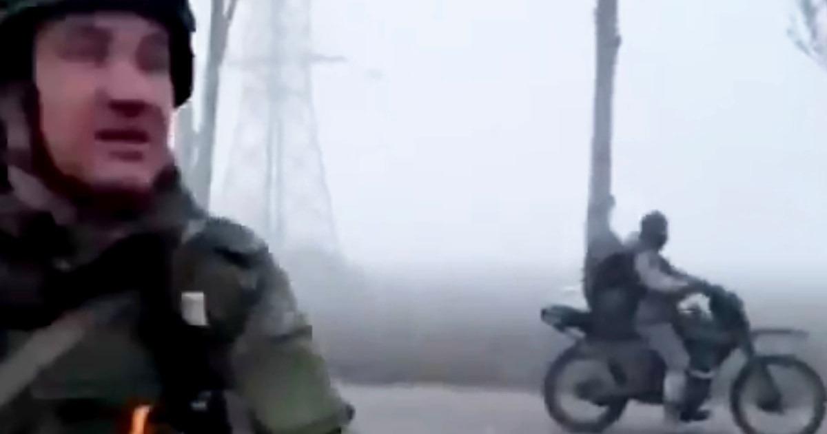 Russian forces ride into Pokrovsk, Ukraine in 'Mad Max'