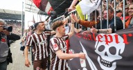 Fans of German left-wing club St. Pauli have become part