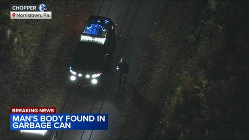 Body of man found in trash can in Norristown, Pennsylvania: Sources