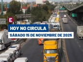 ¿Qué autos descansan por el Hoy No Circula este sábado en CDMX y Edomex?