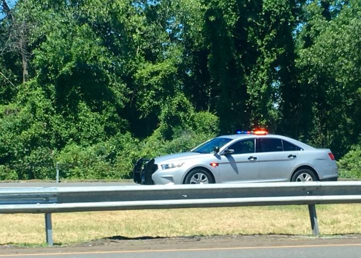 Fuel truck carrying home heating oil rolls over on I-95 North, shuts down highway in Groton: CSP