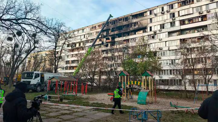 Rusia lanzó un nuevo ataque masivo sobre Ucrania en plena renegociación del acuerdo…