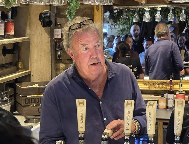 Jeremy Clarkson has one major exception to his pub’s ‘100% British food’ policy