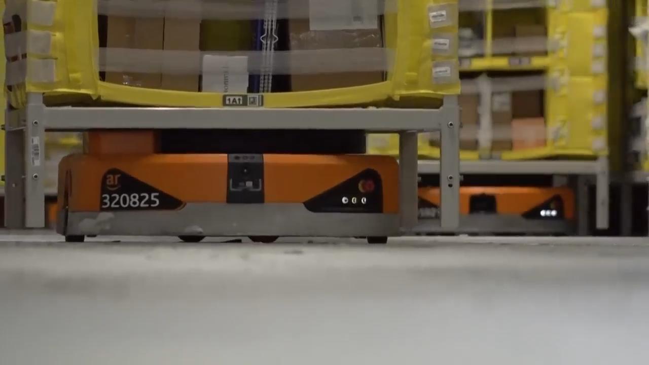 Meet the thousands of AI robots working as Amazon's Christmas elves