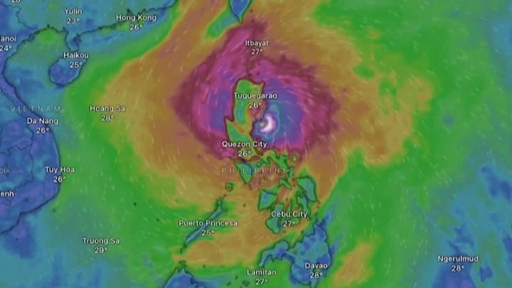 Philippines battered by super storm