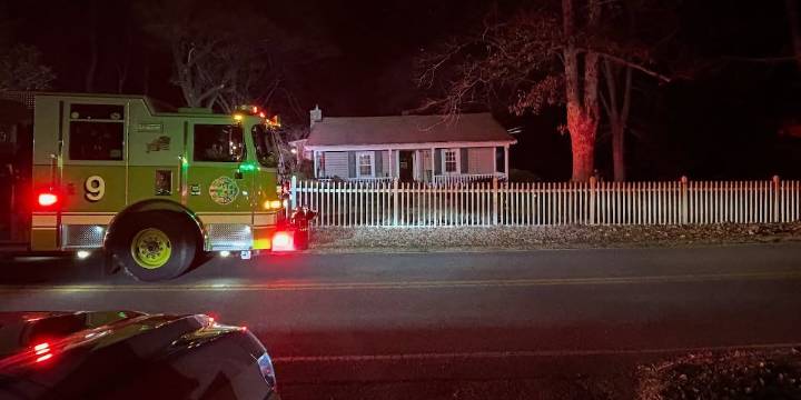 Early morning house fire displaces two people and pets