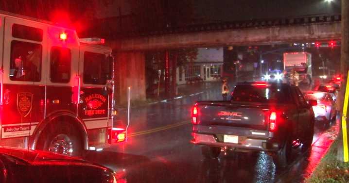 Peace Street reopens in Raleigh after truck collision with bridge  :: WRAL.com