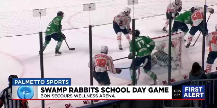 Students, fans attend Swamp Rabbits School Day game