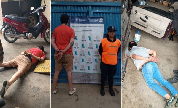 Capturan ocho personas, tres de ellas menores, en distintos puntos de la ciudad