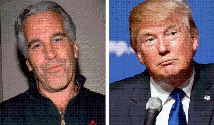 Epstein aseguró tener fotos de Trump con mujeres en bikini