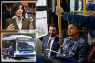 Hochul slams brakes on Zohran Mamdani's free NYC bus plan