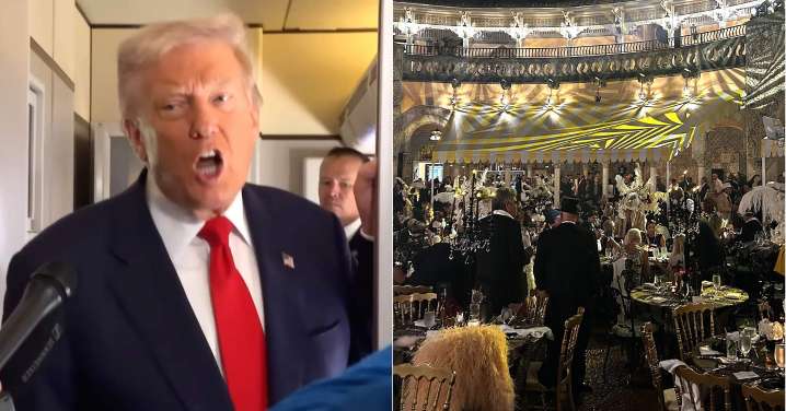 Trump Rants About Paying Food Stamps Amid Glitzy Great Gatsby Gala