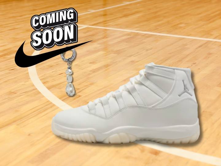 Nike’s new Air Jordan comes with jewelry for your shoes in an eye