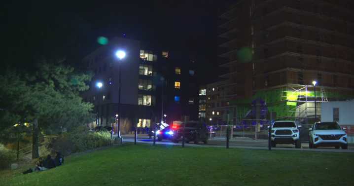 Heavy police presence at University of Utah dormitory