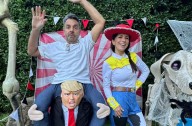 Eugenio Derbez sorprende con disfraz en Halloween