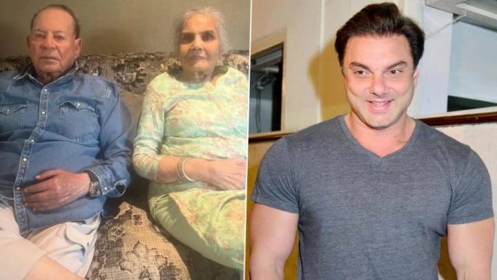 Bollywood Salman Khan’s Brother Sohail Shares Heartwarming Photo of Parents Salim Khan and Salma Khan, Calls Them ‘Two Most Adorable People’ (View Pic)