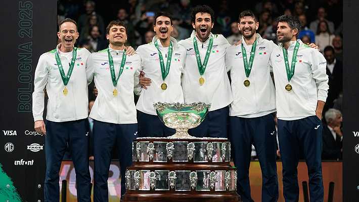 Italia domina la Copa Davis: Venció a España en la final y se convirtió en tricampeón... Mira los match points y los tremendos festejos