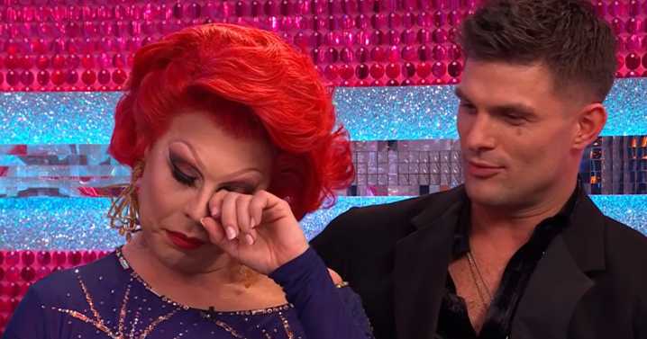 Strictly Come Dancing's La Voix bursts into tears as she pulls out of BBC show
