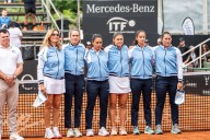 Juntas a la par. Trabajo en equipo: las Guerreras ganaron por 3-0 y empezaron con todo la disputa de la Billie Jean King