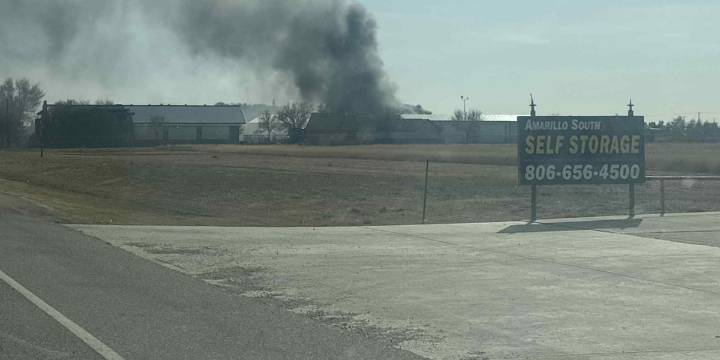 Randall County officials: Part of FM 1541 closed due to fire, nearby crash