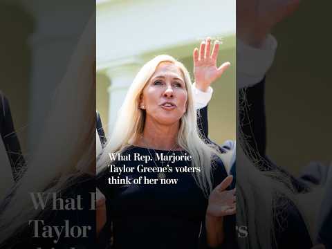 What Rep. Marjorie Taylor Greene's voters think of her now